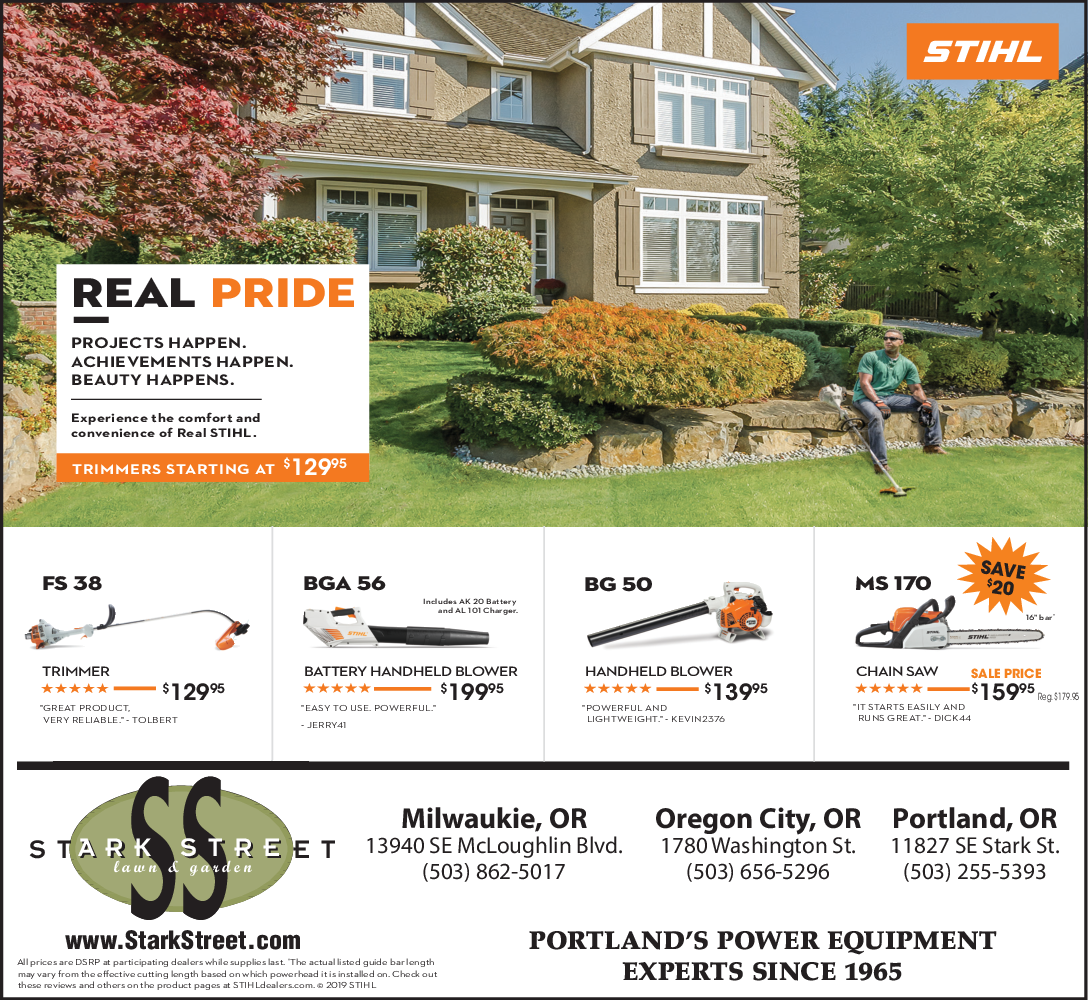 Chain Saw Trimmer Available In Portland Or Lawn Garden