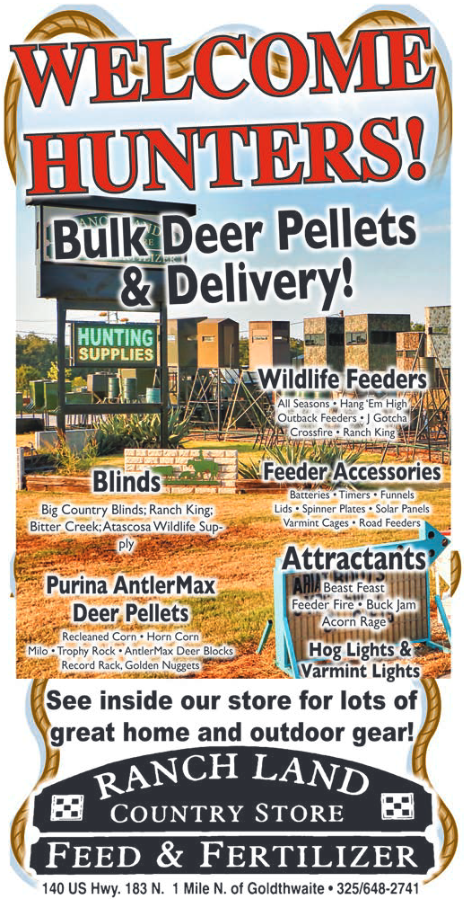 Bulk Deer Pellets Delivery In Goldthwaite Tx Farm Ranch