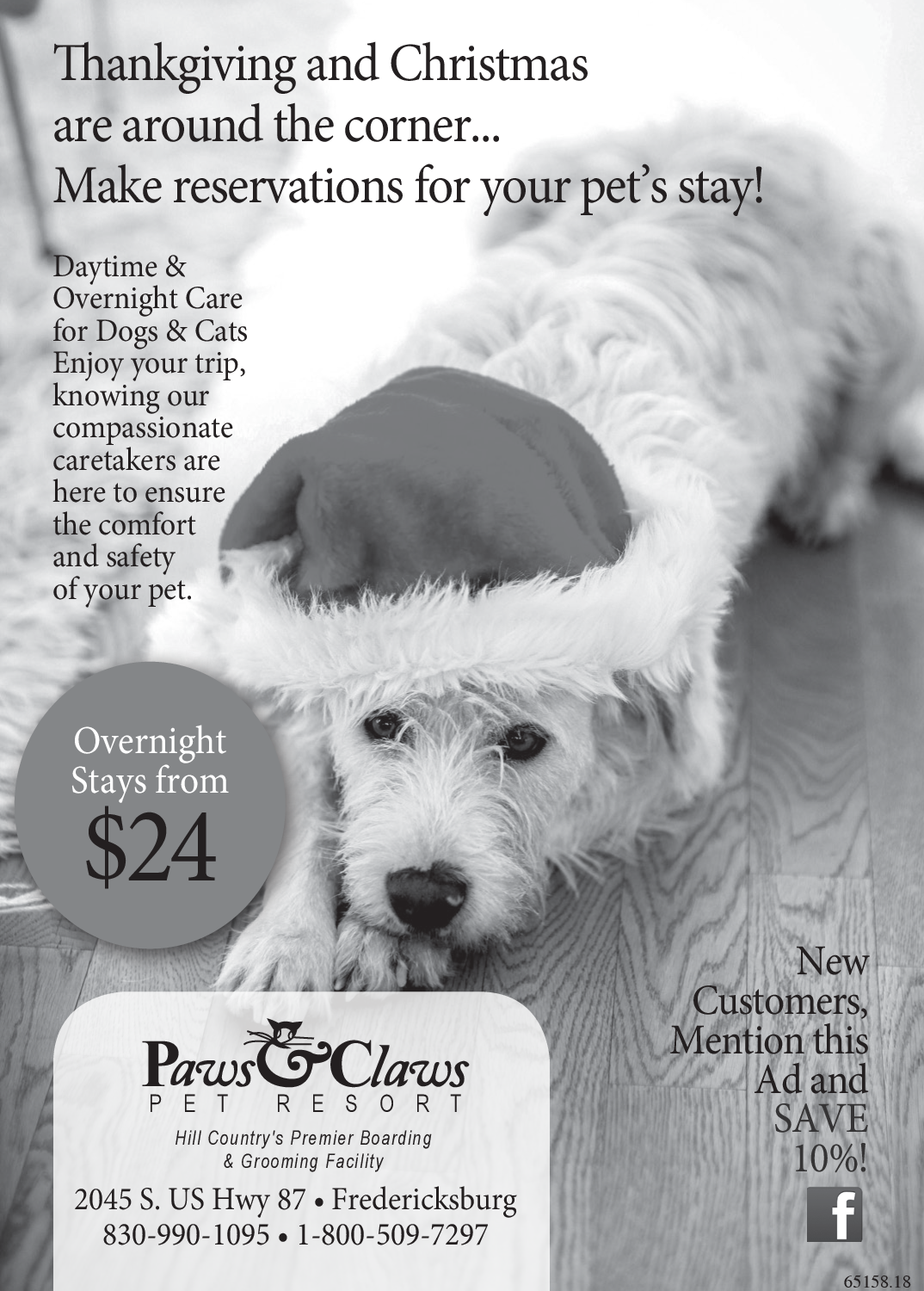 Daytime Overnight Care For Dogs Cats In Fredericksburg Tx