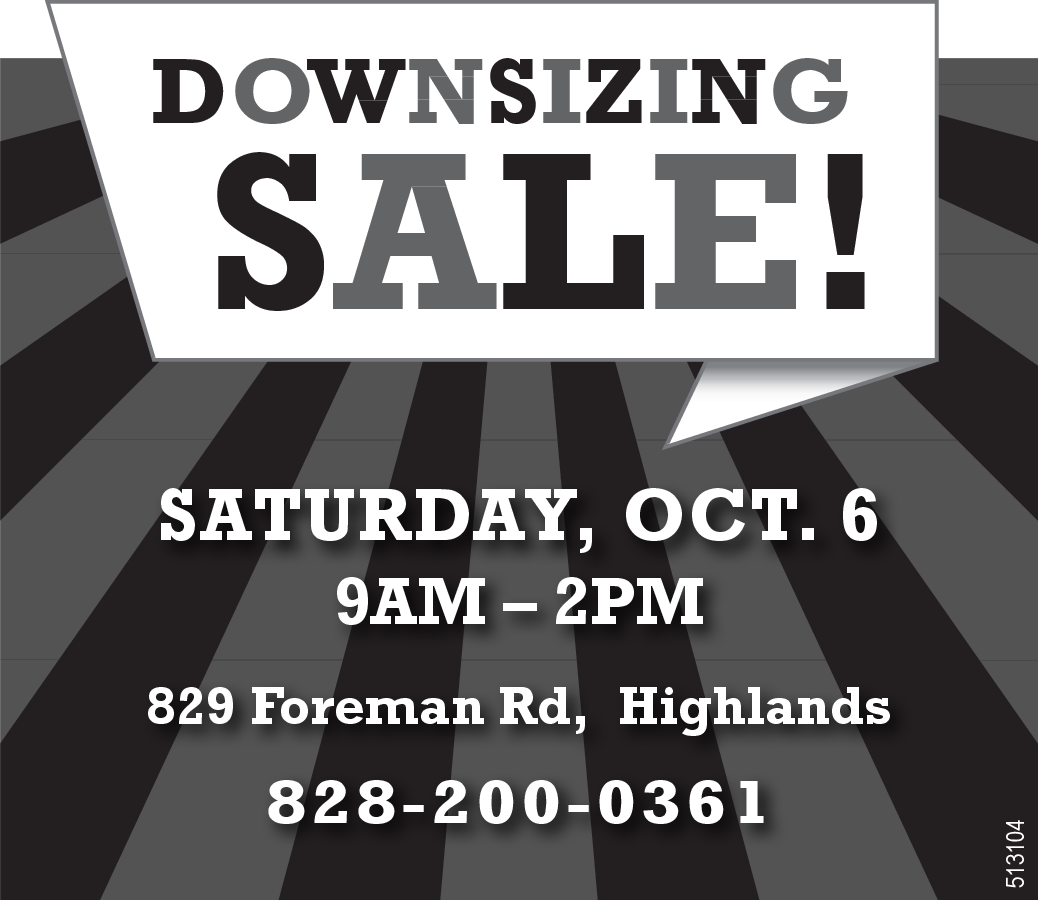 Furniture Downsizing Sale in Highlands, NC, Furniture ...