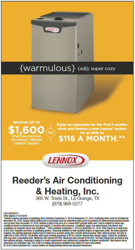 Provide Heating Air Conditioning Services In La Grange Tx