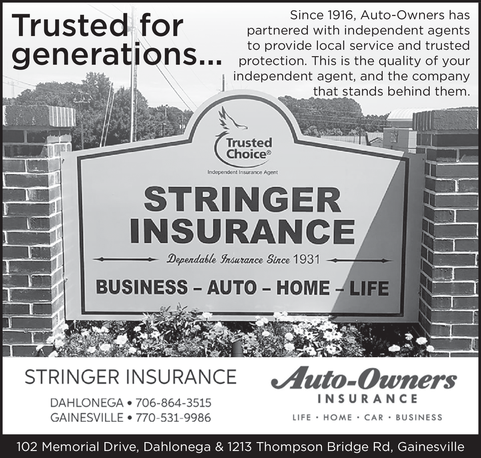 Provide Home Insurance Services in Gainesville, GA